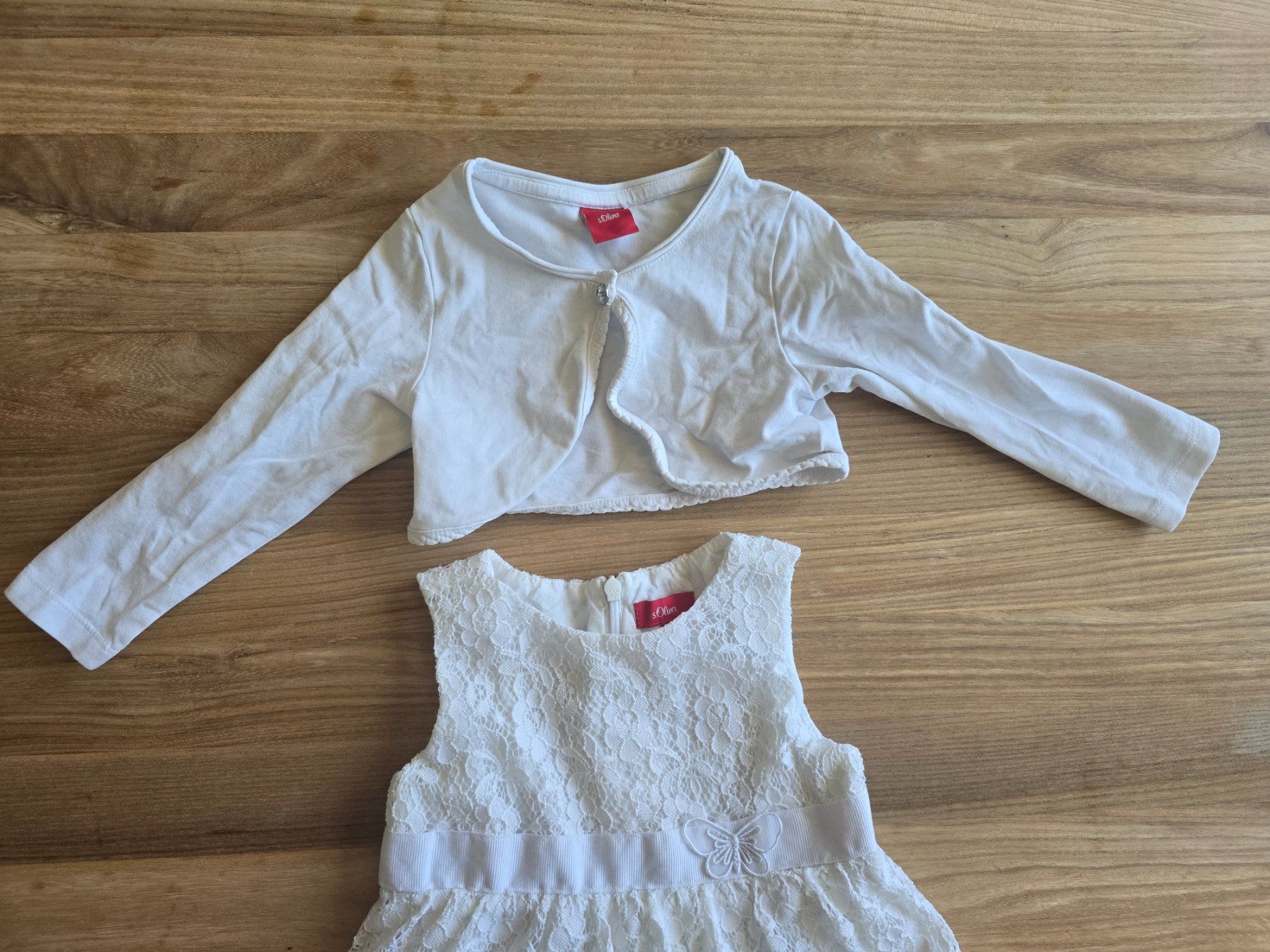 S.Oliver Kleider & Röcke: Robe de baptêmes S.Oliver taille 74 – Neu (gemäss Beschreibung) aus Nuvilly von AmeMinerale 2