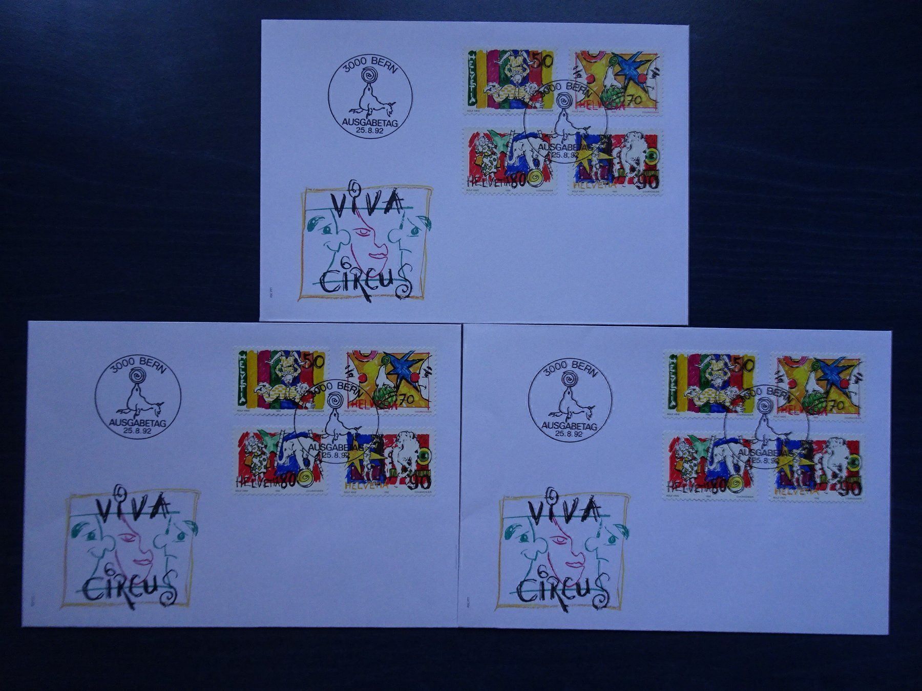 Alle Briefmarken: 1992 – Neu (gemäss Beschreibung) aus Aadorf von Chnorli-Furz