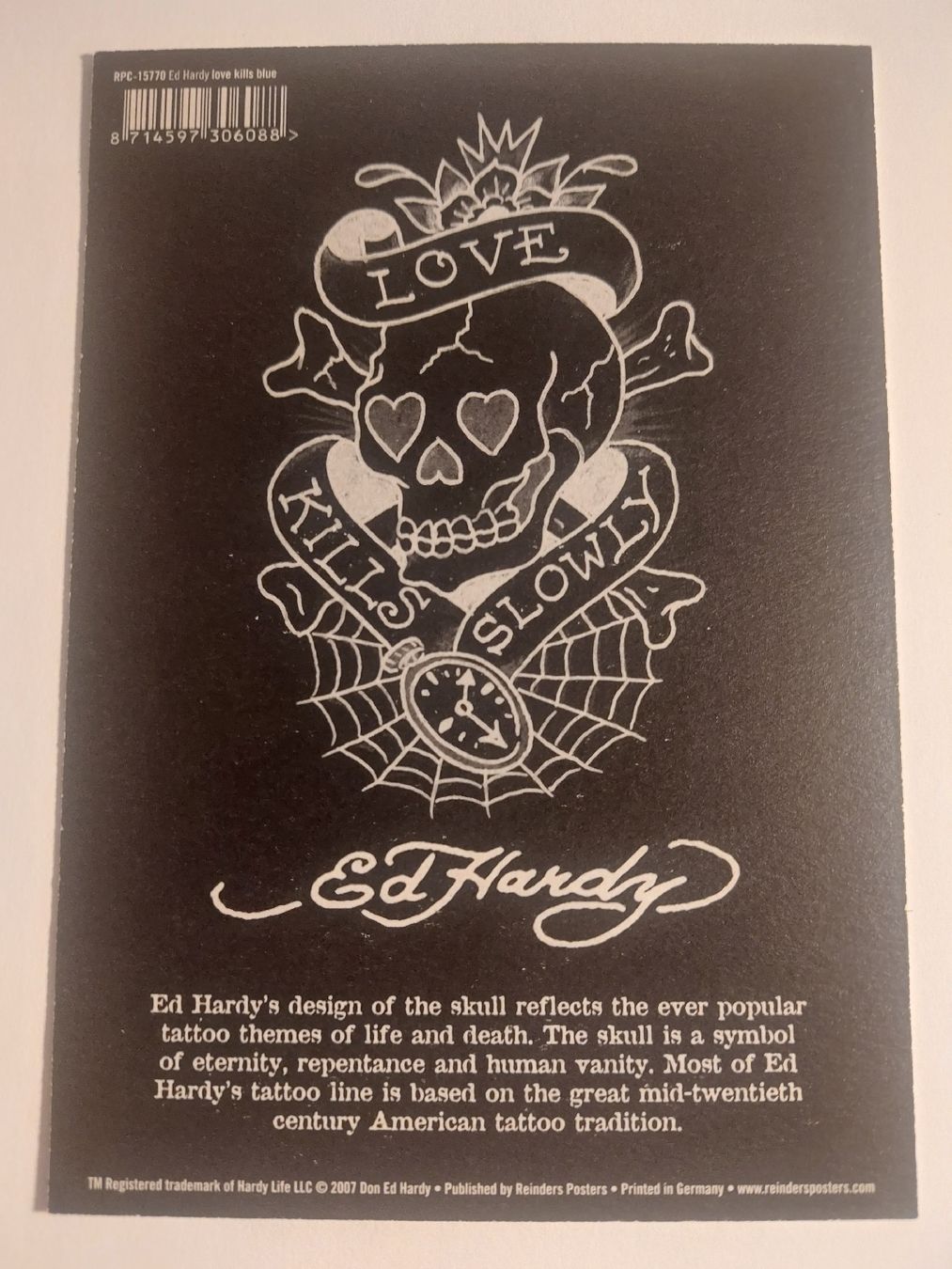 Cartoline postali: Cartolina Ed Hardy – Usato da Bellinzona venduto da anve80 1