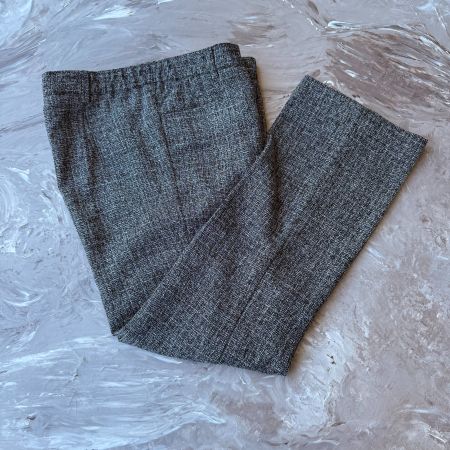 Pantalon Femme Coupe Droite Texturé