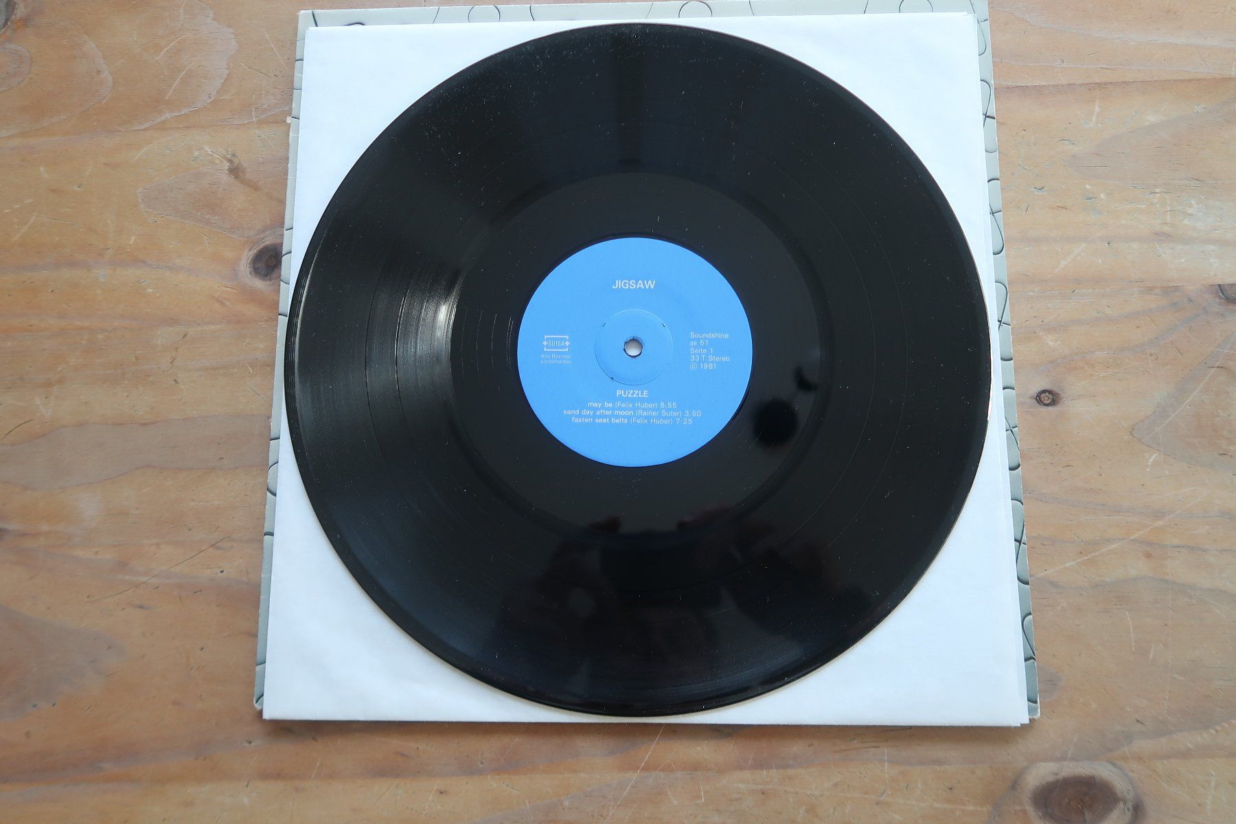 Dischi in vinile: JIGSAW - PUZZLE - VINYL LP – Usato da Basel venduto da Patiscat 3