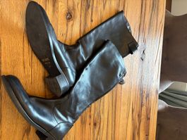 Elegante Leder-Stiefel SCAPA Gr. 39 Schwarz Made in Italy...