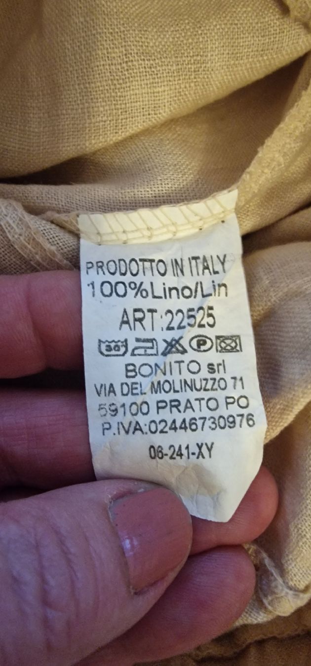 Pantaloni: 100% Leinen Hosen Gr 38 – Usato da St. Gallen venduto da mania03 2
