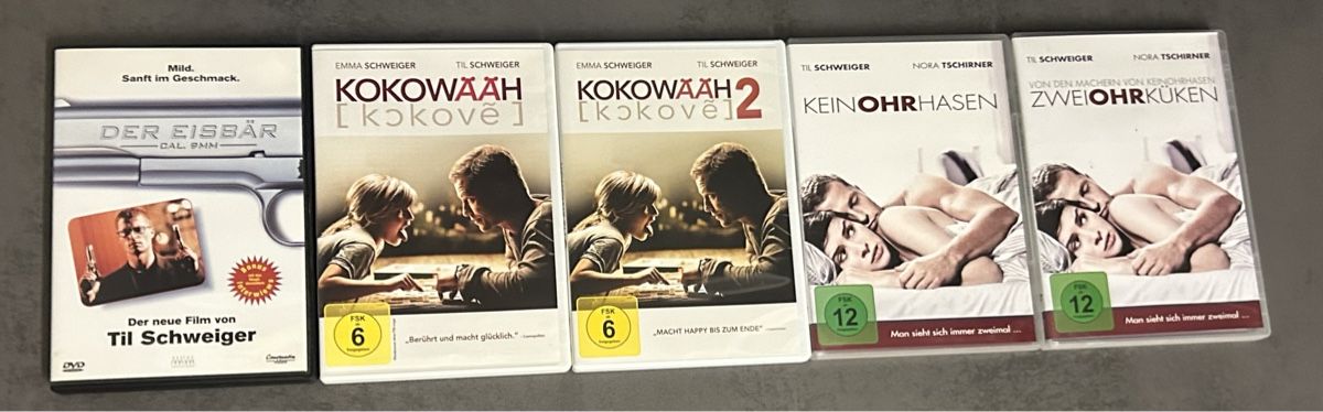 Tutti i DVDs: Til Schweiger DVD Sammlung – Usato da ulisbach venduto da efbtr