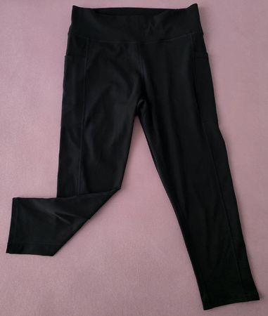 Page One Active 3/4 Sporthose Leggings Gr L Mit Taschen