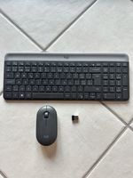 Logitech Tastatur und Maus Set mit USB-Empfänger