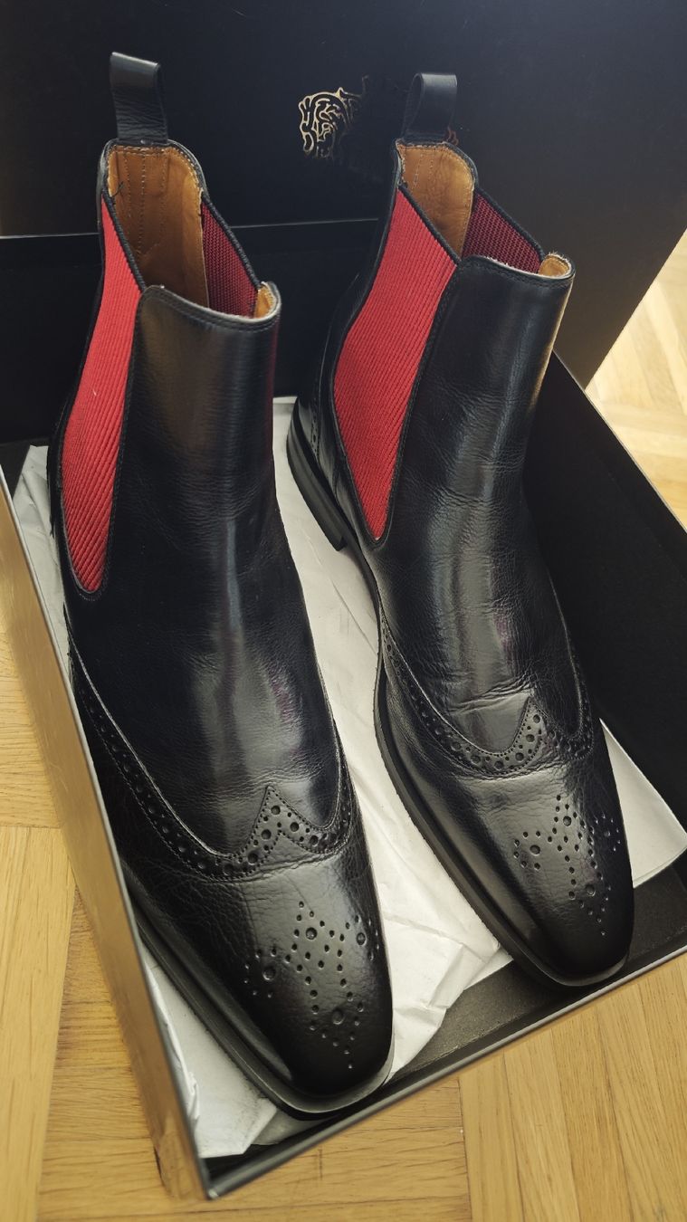Hamilton Scarpe da uomo: Melvin & Hamilton Gr. 47 Remo Black / Modica Black – Nuovo e nell'imballaggio originale da Erlenbach ZH venduto da estoobad 3