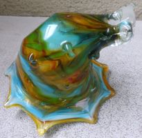 WUNDERSCHÖNE MURANO-GLAS -MUSCHEL--29 CM DIAGONAL/14 CM HOCH