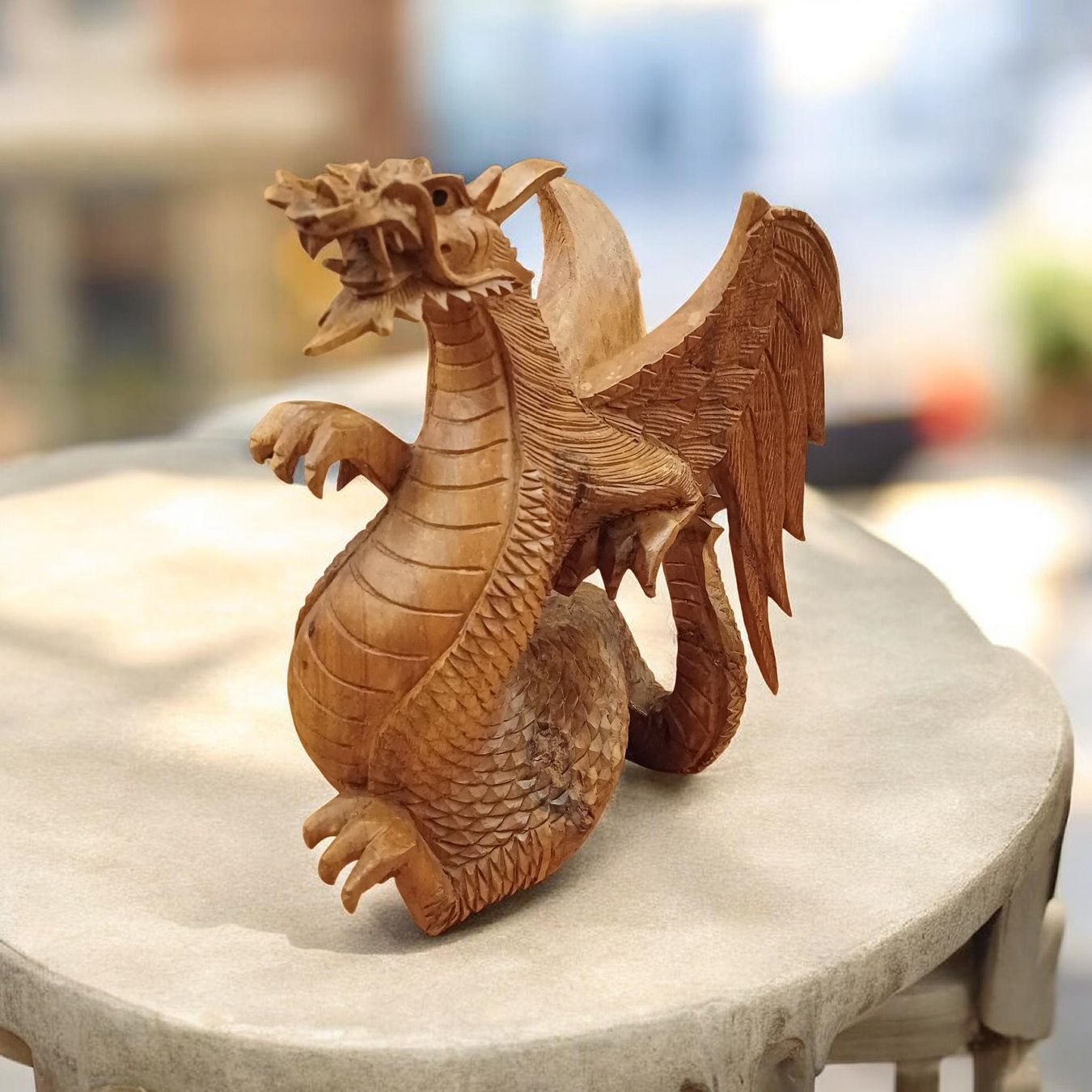 Statuette: Dragon Drache 30 cm – Difettoso da Domat-ems venduto da Gr8wood