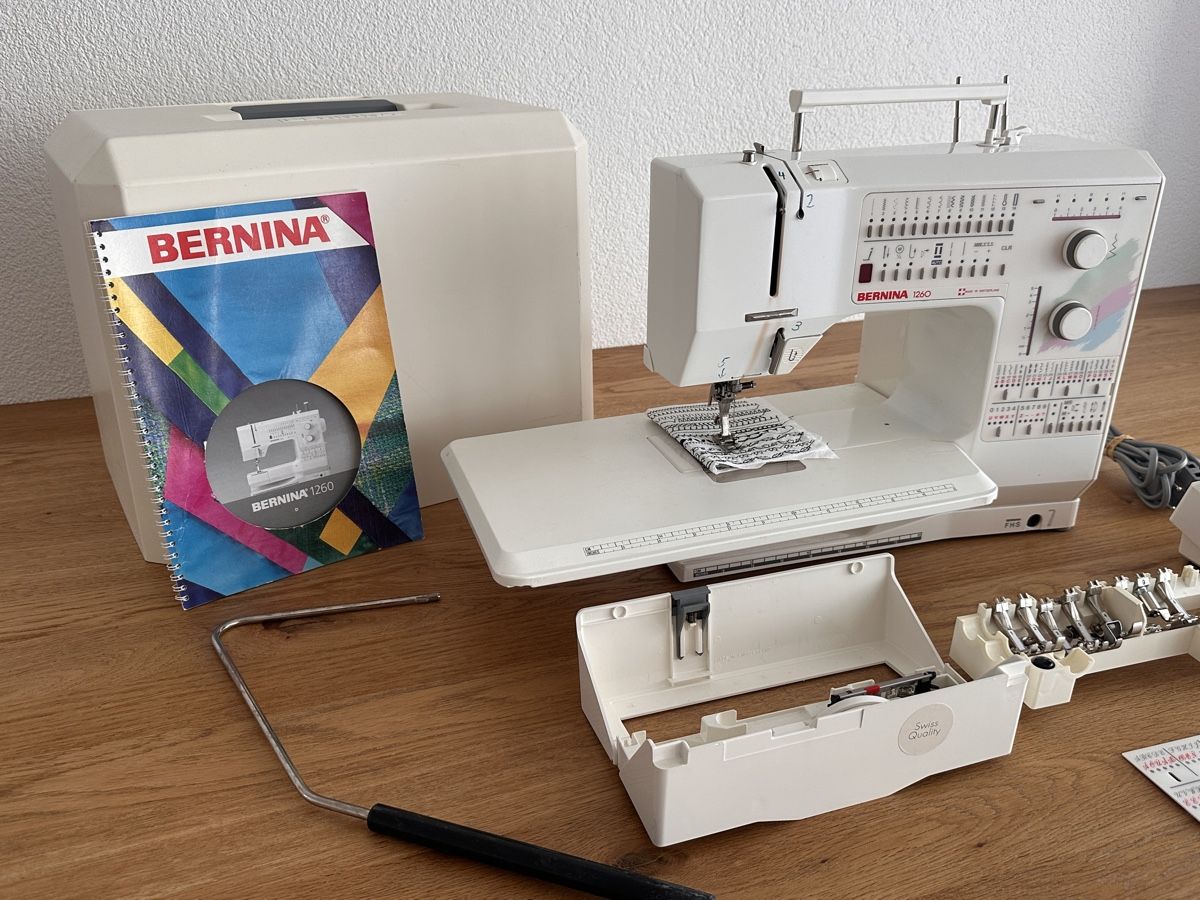 Bernina Macchine da cucire: Bernina 1260 - Top Zustand – Usato da Schaffhausen venduto da pinca19 3