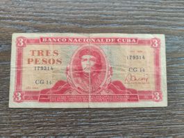 Kuba 3 Pesos 1985 / Che Guevara !!!!!!