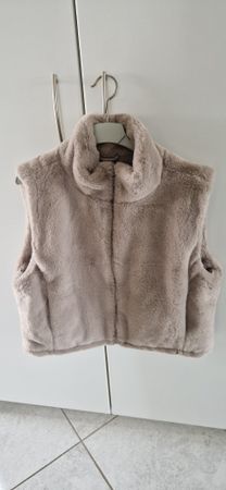 Veste aus Nickiplüsch in Grösse L