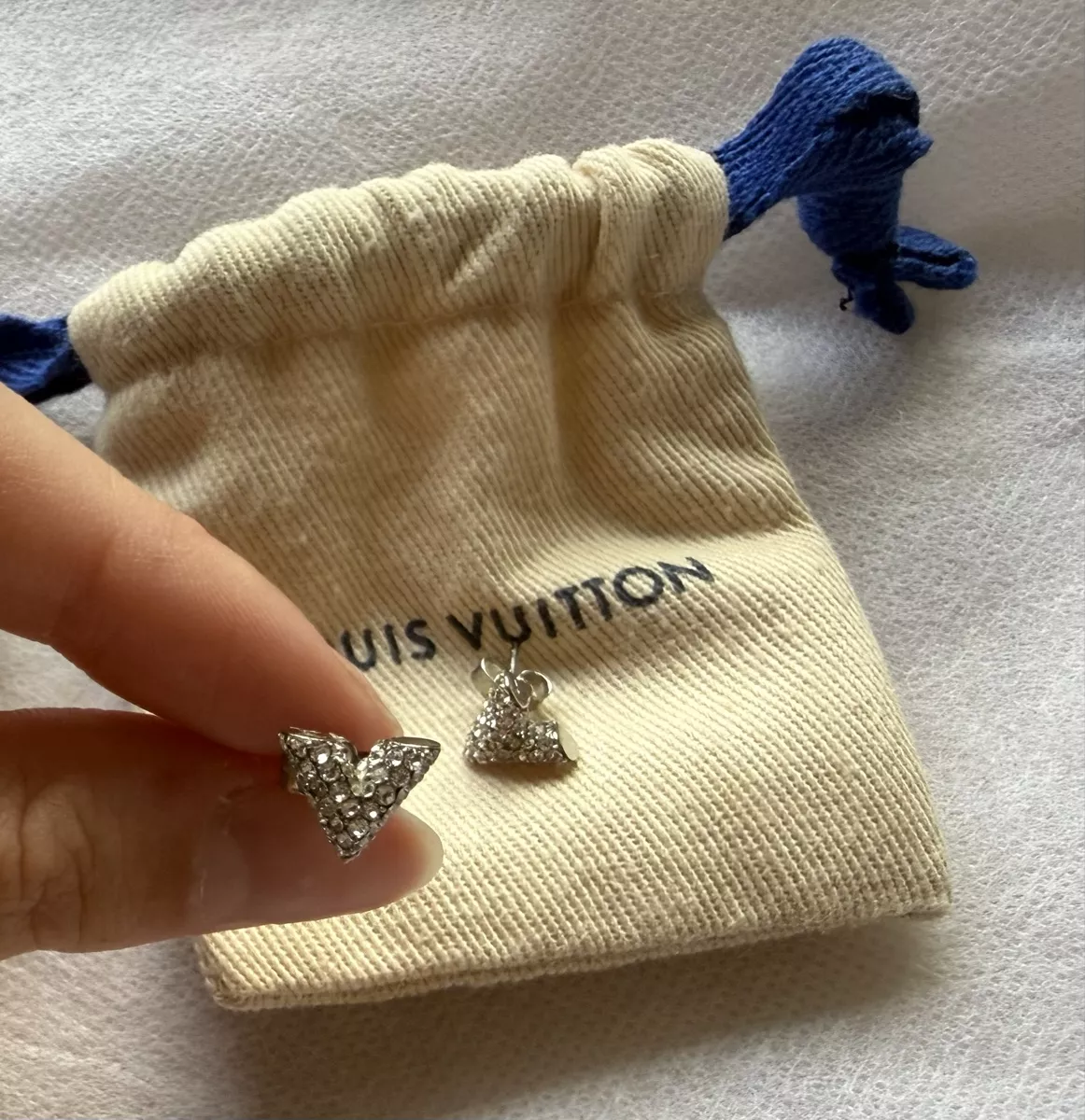 Louis Vuitton Orecchini pendenti & Orecchini a lobo: Orecchini Luis Vuitton – Usato da Sessa venduto da matisecondhan 2