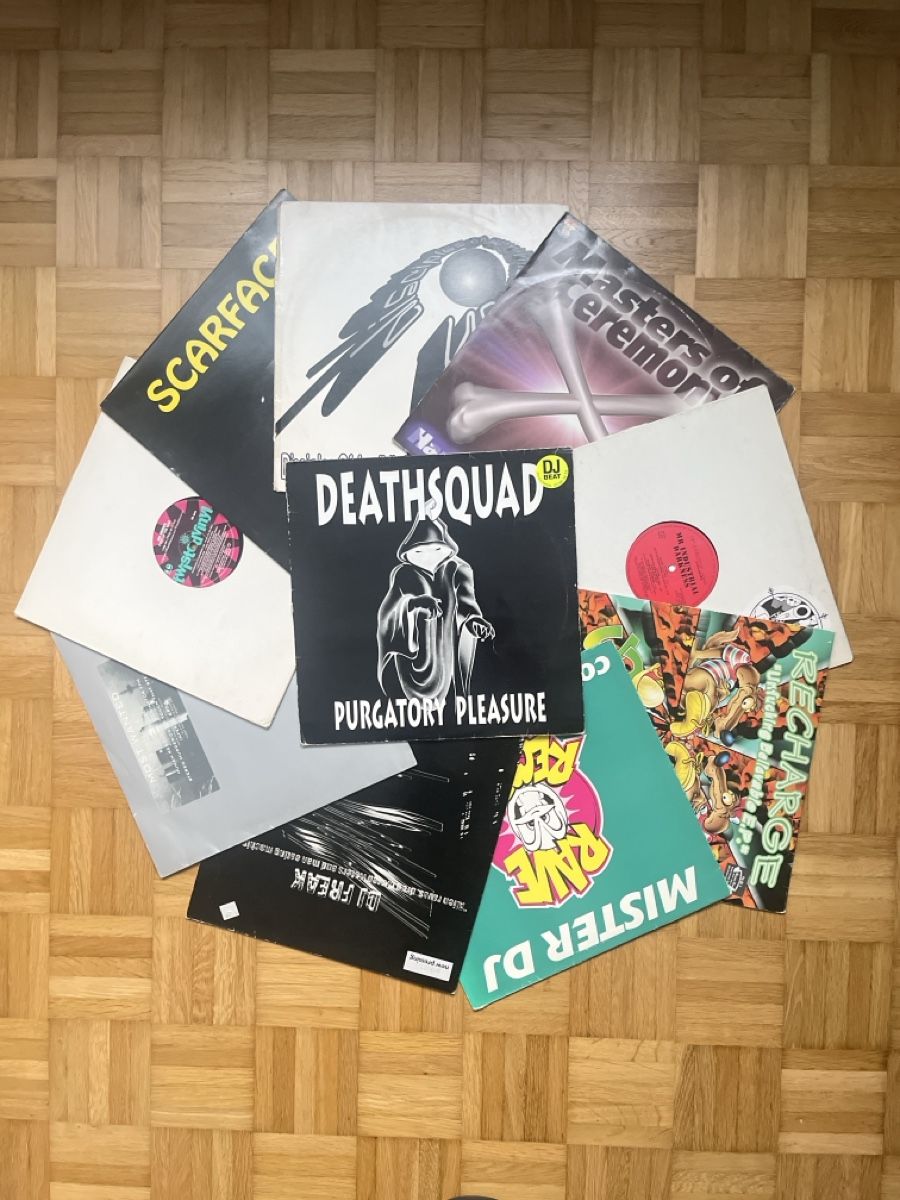 Dischi in vinile: 10er Hardcore / Gabber Vinyl-Set – Usato da Wangen b. Olten venduto da break72