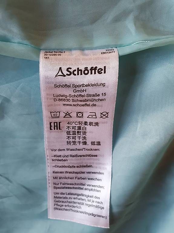 Giacche: Regenjacke Schöffel – Usato da Adelboden venduto da falki8 1