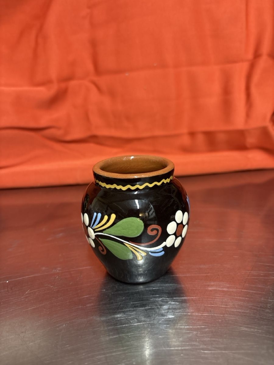 Vasi & Recipienti: Krug,Vase und Teller aus Ton mit Blumenmuster. – Usato da Lotzwil venduto da kie_fdq8 2