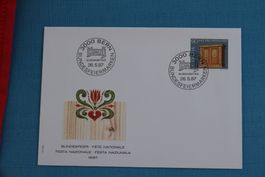 PTT, FDC, Pro Patria, 26.5.1987