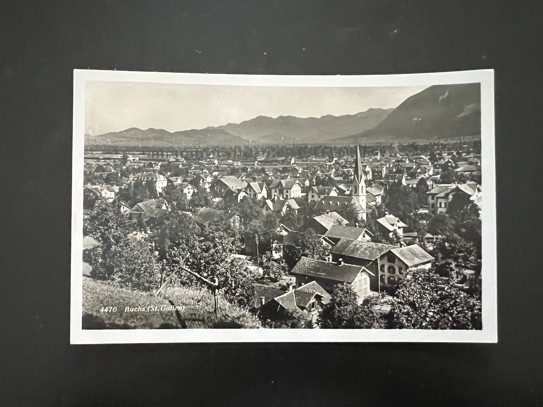 Cartoline postali: Postkarte Buchs 1933 (M988) – Usato da Hinwil venduto da Sidi4
