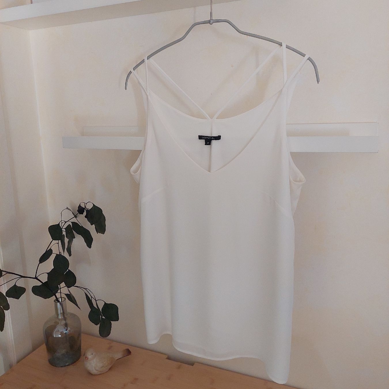 Comma Top: Top blanc, Comma – Nuovo (secondo la descrizione) da Payerne venduto da memich 1