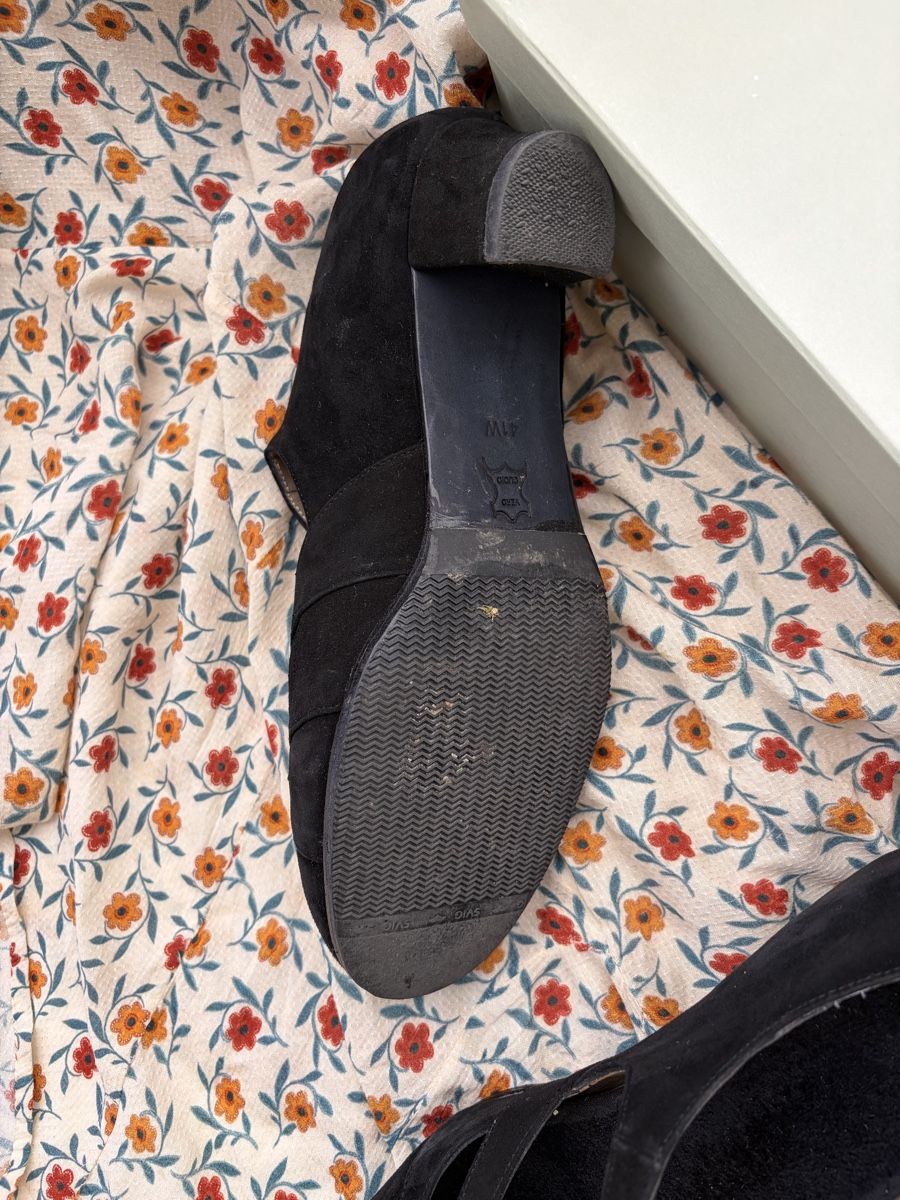 Damenschuhe: 1940s style suede heels Memery – Gebraucht aus Lausanne von sib_vl8n 2