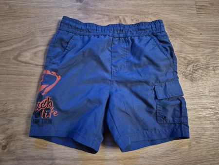 Badehose Tom Tailor blau Motiv Print Grösse 92-98
