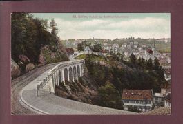 ST. GALLEN - Viadukt der Gottfried-Kellerstrasse - 1908