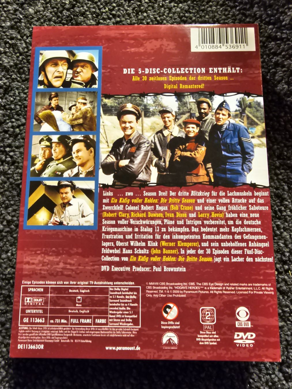 Alle DVDs: Ein Käfig voller Helden - Season 3 – Gebraucht aus Ruswil von jan_bxl5 1