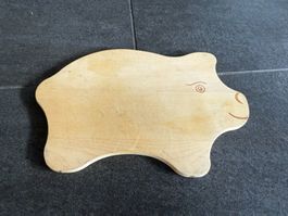 Holz-Schneidebrett - sehr guter Zustand - Apéro