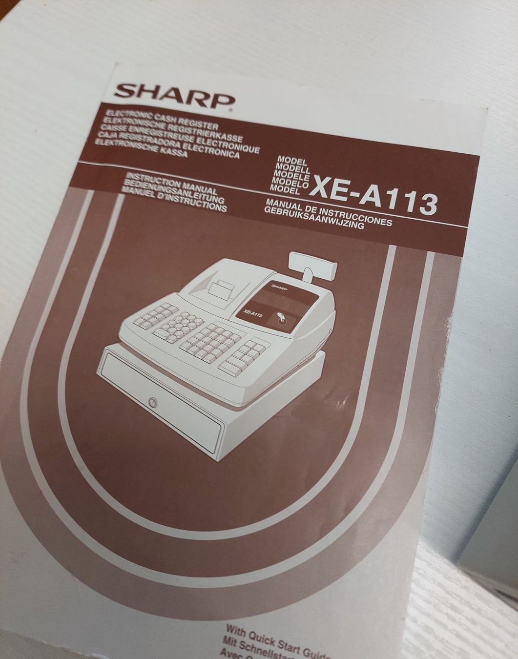 Sharp Registratore di cassa: Ladenkasse elektr. – Usato da Sachseln venduto da Blauseidina 1