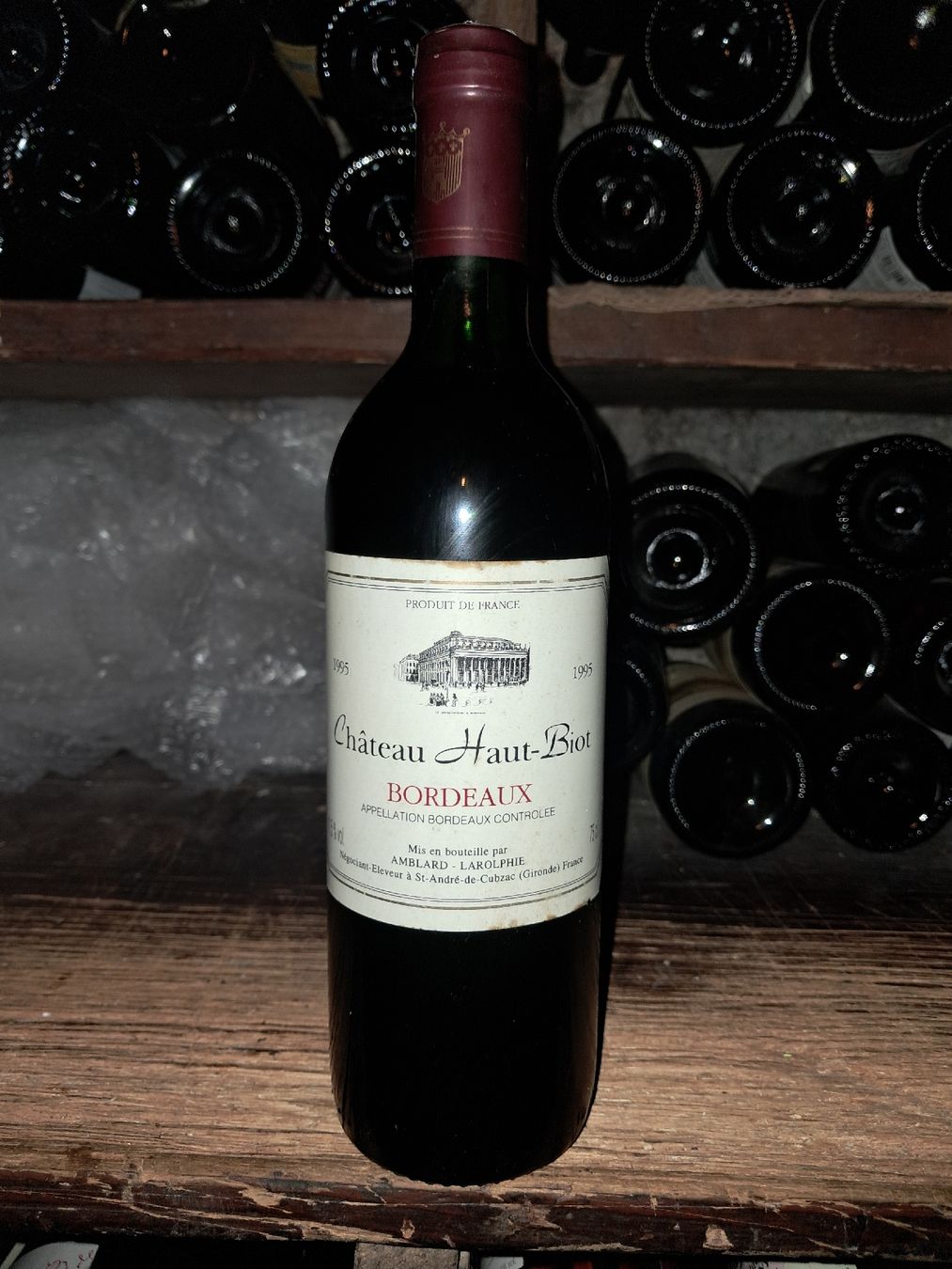 Wein: Château Haut-Biot Bordeaux 1995 – Neu und originalverpackt aus Le locle von juliensaran