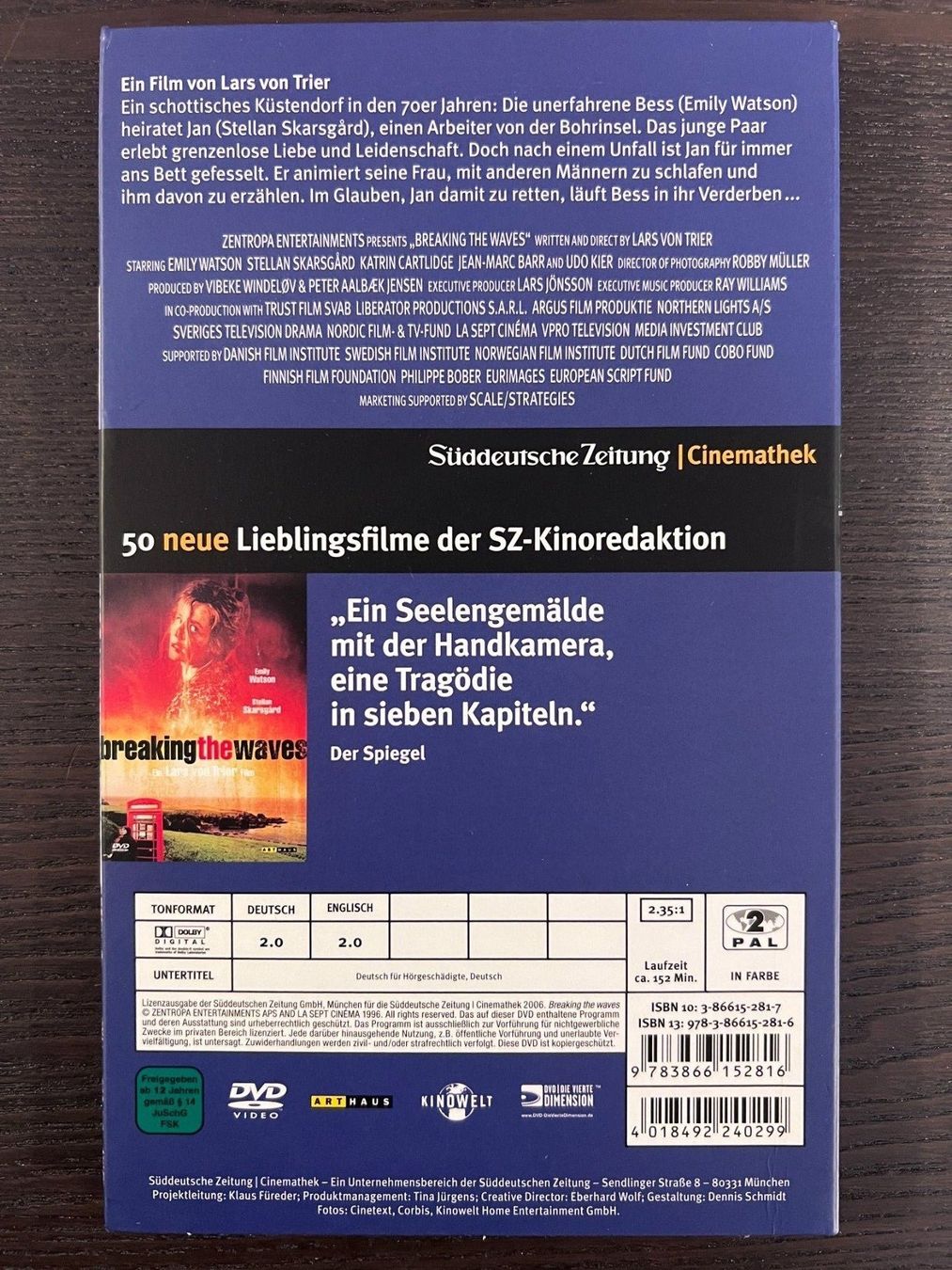 Tutti i DVDs: Breaking the Waves – Usato da Zürich venduto da FilmFreunde 1