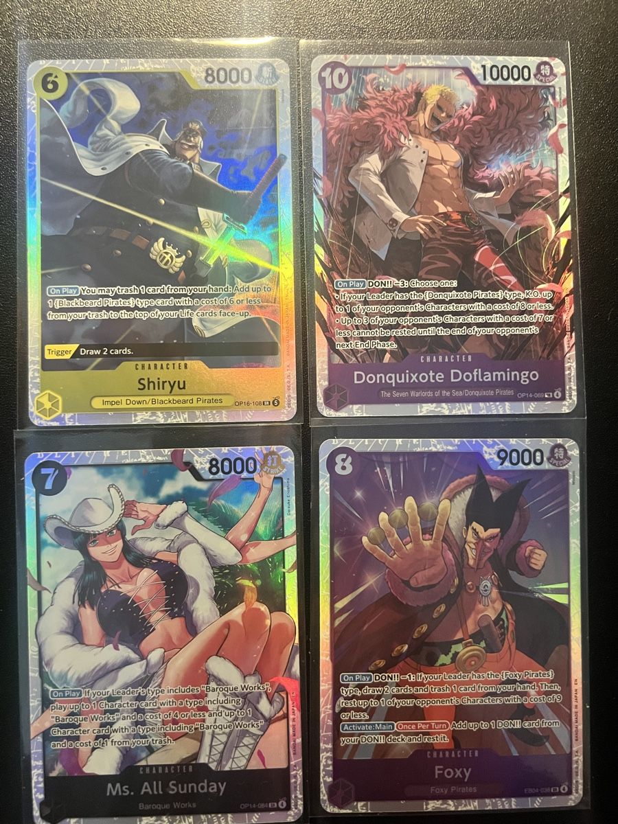 Carte collezionabili: One Piece SR Karten Lot 26 – Nuovo (secondo la descrizione) da Goldach venduto da Milosg3