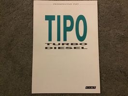 Fiat Tipo Turbo Diesel Faltprospekt