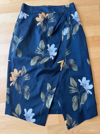 🍁🌂Eleganter Rock mit Schlitz und Blumenmuster - Ted Baker