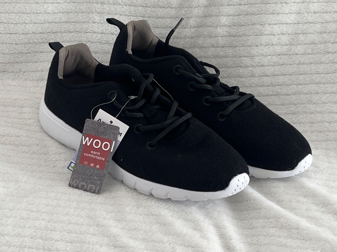 Scarpe da uomo: Wool Schuhe, Grösse 44, Neu, Schwarz – Nuovo e nell'imballaggio originale da Oberegg venduto da MZ_DiesundDas