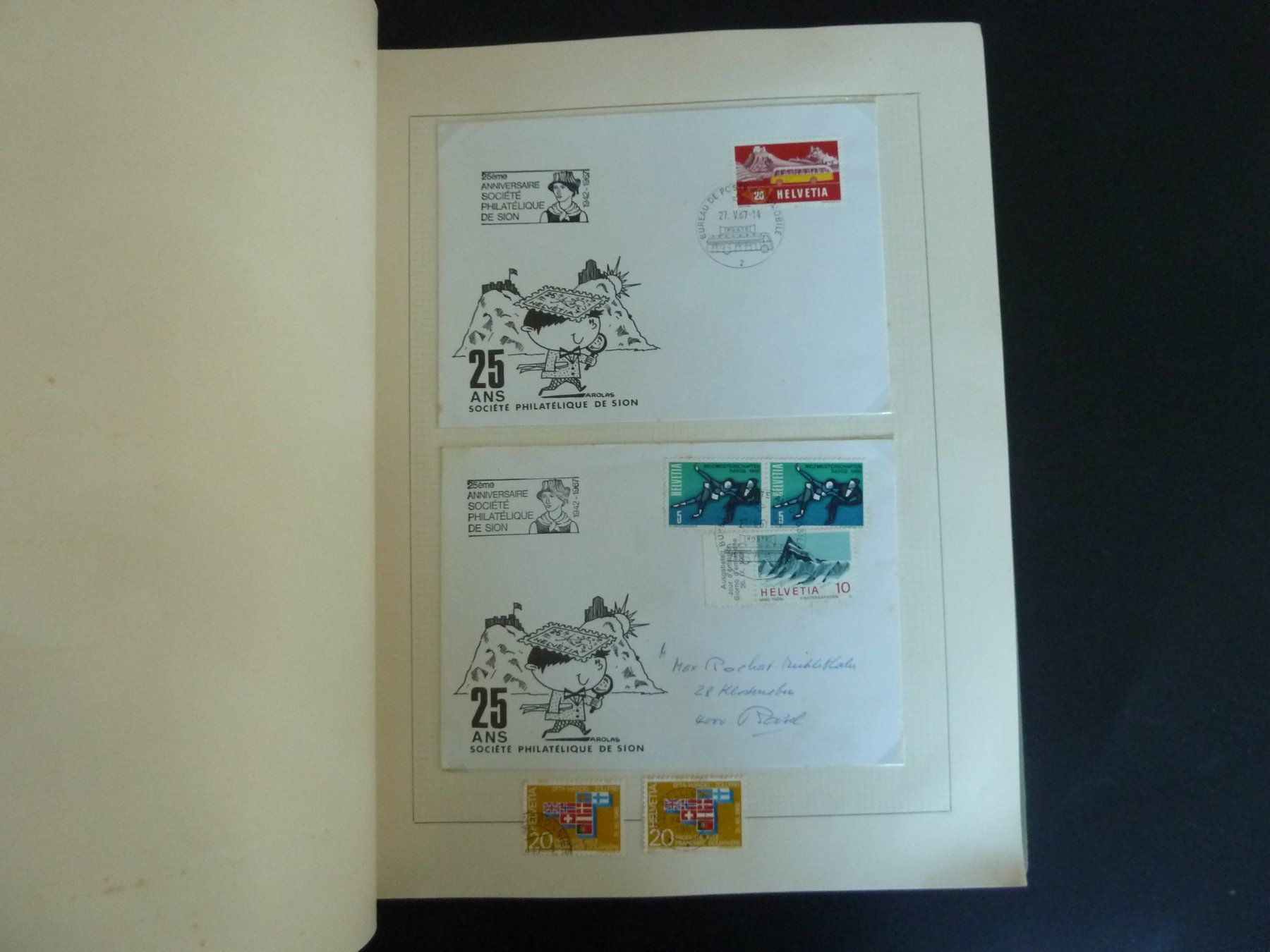 Alle Briefmarken: Lot CH (902) – Gebraucht aus Onex von BANGON80 9
