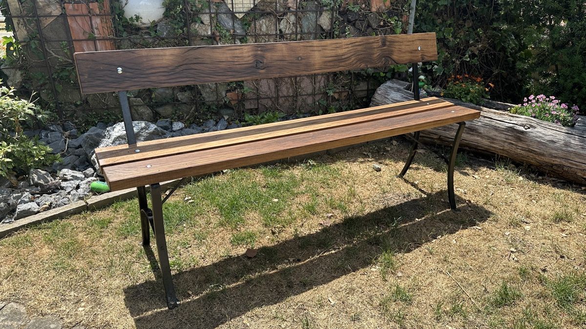 Panchine: gartenbank aus schönem Eichen Altholz – Usato da Bülach venduto da Farmerpower7 2
