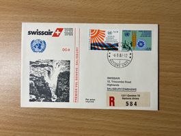 Swissair Erstflug Genf-Salisbury ab UNO 1982