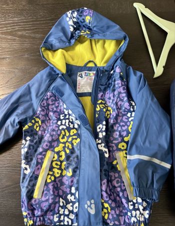 Gefütterte Regenjacke Gr.104/110 ☔️