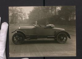 Fotografie Auto Wolseley Roadster, aufge