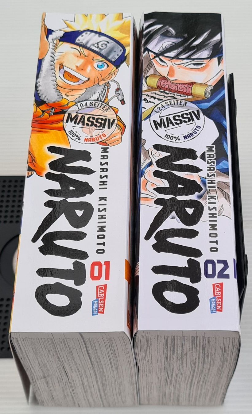 Comics: NARUTO Massiv 1 und 2 Manga – Gebraucht aus Münchenstein von vitalfit 1