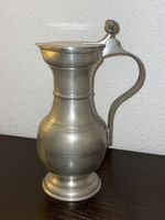 Zinnkrug SIGG Frauenfeld – Weinkanne mit Deckel / Feinzinn