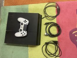 Playstation 4, inkl. 1 Controller und komplett Zubehör
