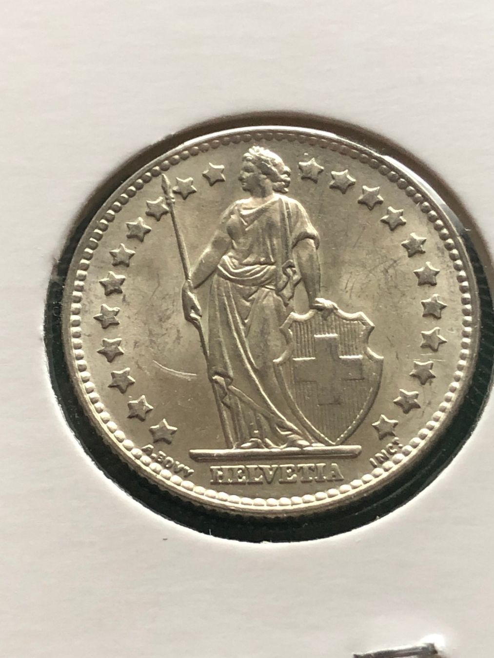 Toutes les monnaies: 1 Fr. 1962  Top – D'occasion à Schötz par Odpa 1