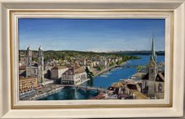 Gross und Frau Münster Zürich Grösse 82,5cm breite 52cm höhe