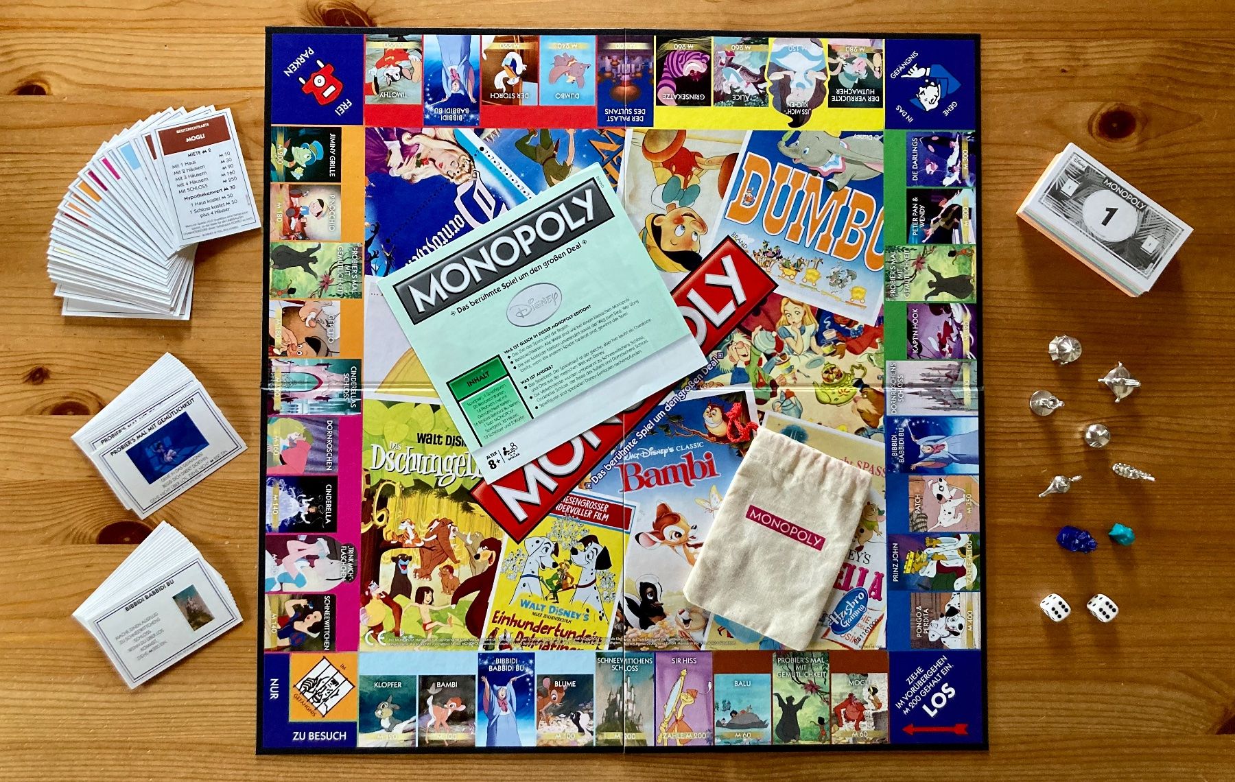 Spiele: Monopoly Disney-Edition (NEU, Hasbro, 2016) – Neu (gemäss Beschreibung) aus Zürich von  3
