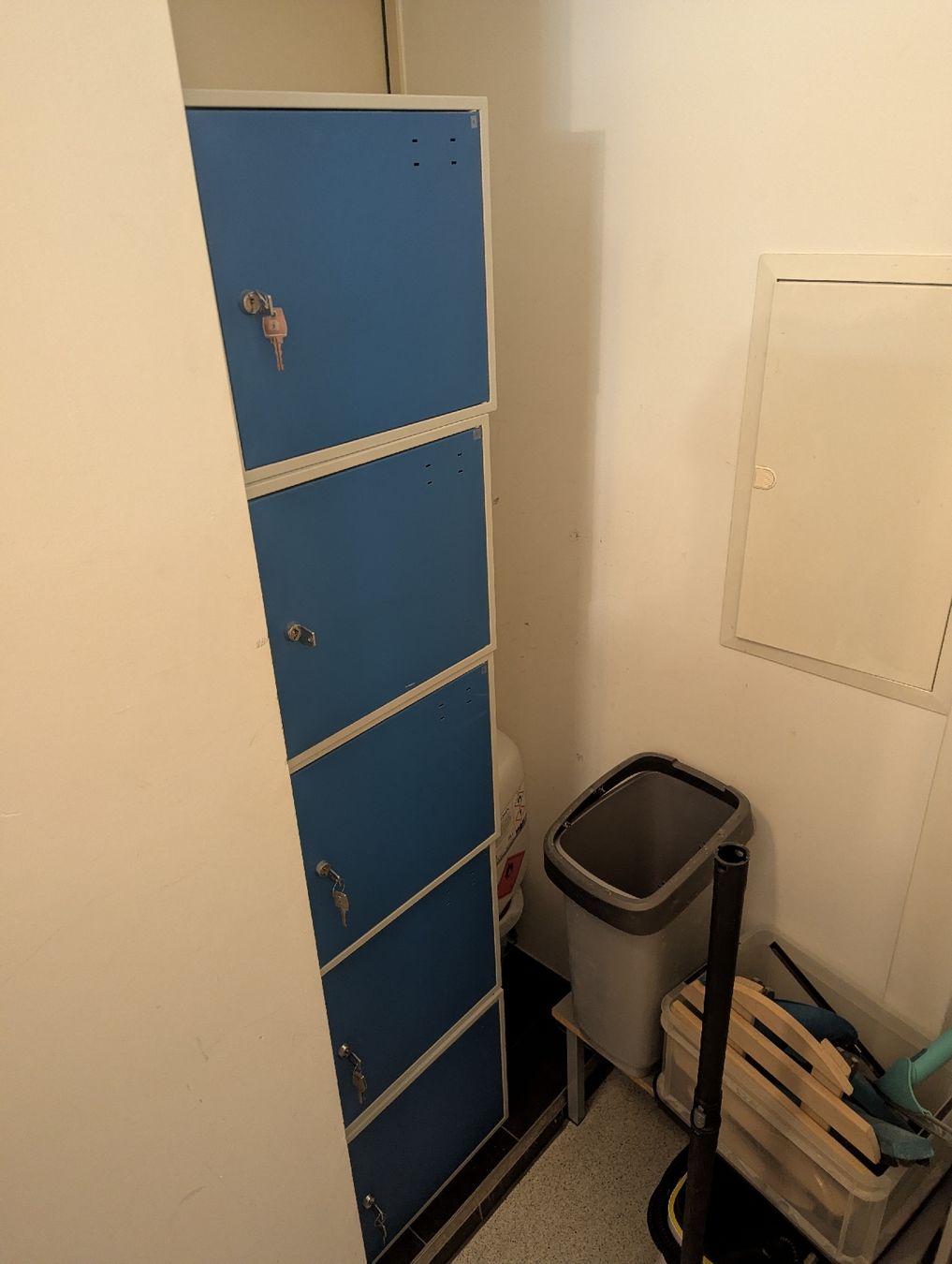 Sonstiges Zubehör: 5x Metall Spind Box, abschliessbar – Gebraucht aus Hergiswil NW von Cl1m4x 6