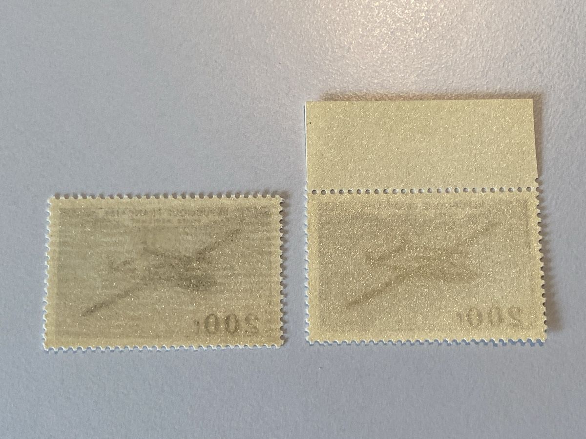 Alle Briefmarken: Frankreich #C30 Doppeldruck – Gebraucht aus Küssnacht a. Rigi von Unique-Valuable 2