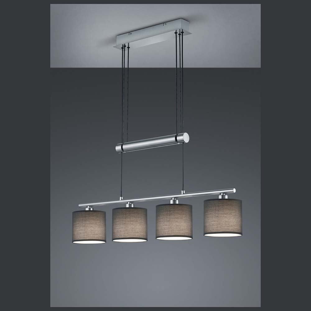 Lampadari & plafoniere: Pendelleuchte, 150 cm x 77 cm, Anthrazit – Nuovo (secondo la descrizione) da Kreuzlingen venduto da Smart-Light 2