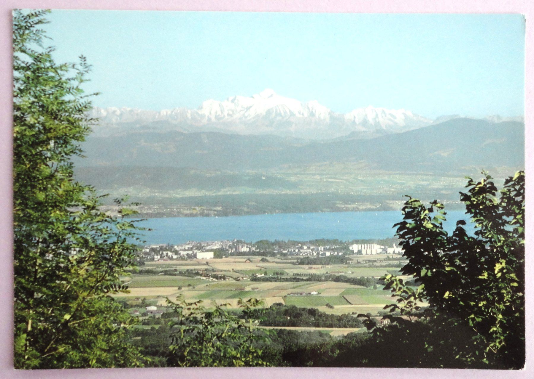 Cartoline postali: Nyon et le Mont-Blanc – Usato da Fétigny venduto da Billy2miny